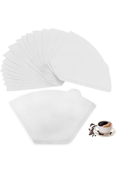 Generic Disposable Coffee Paper Filters 1-2Cups 100pcs, Cone Coffee Filters C...