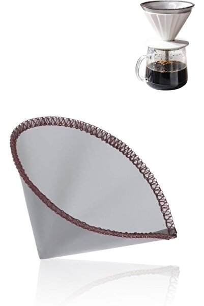 Generic Pour Over Coffee Filter: Reusable Foldable sector Strainer, Stainless...
