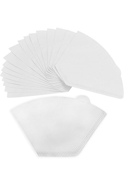 ECVV 100 Count Coffee Filters 2-4 Cup, Size #2 Disposable Coffee Paper Filter...