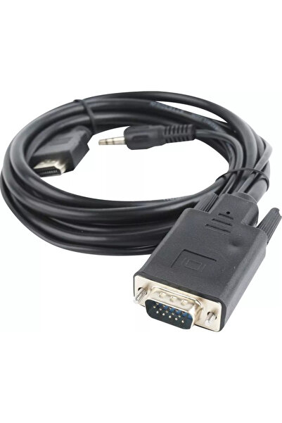 Gembird A-HDMI-VGA-03-6 HDMI la VGA și adaptor pentru cablu audio port unic 1...