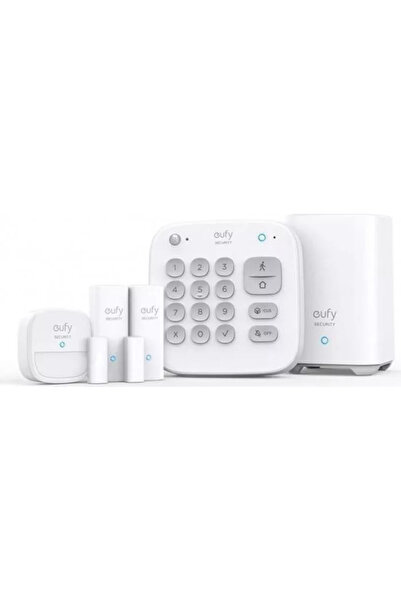 eufy Kit Complet Alarma Smart Security, Senzor miscare, 2x senzori intrare, t...