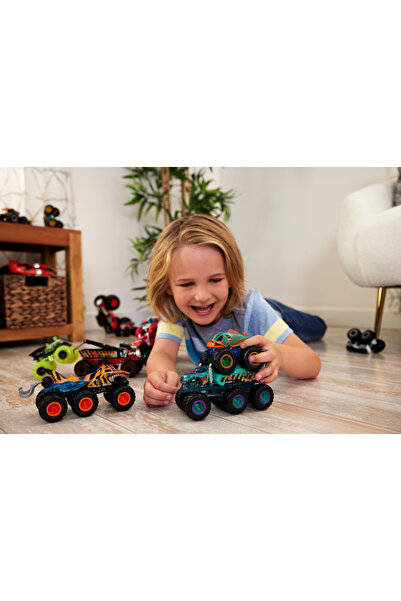 HOT WHEELS Παιχνίδι φορτηγό από χυτό μέταλλο Μόνστερ Τρακς Μεγάλα Φορτηγά HWN...