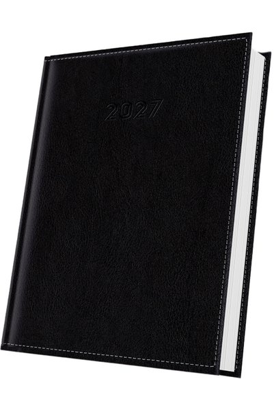 Herlitz Agenda datata 2027 DeLuxe Corinaldo, A5, 352 pagini, coperta din piel...