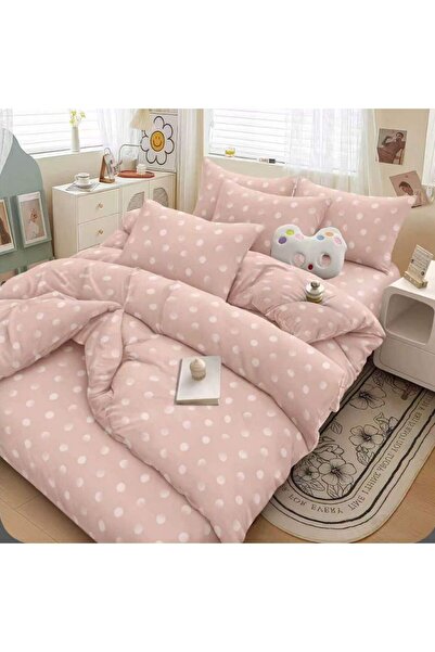 Casa de Vis Double bed linen set, satin cotton, 180 x 200 cm, 4 pieces, with ...
