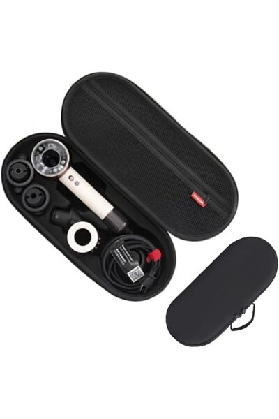 GENERAL Portable Hair Blow Dryer Storage Bag, Hard Travel Carrying Case for D...