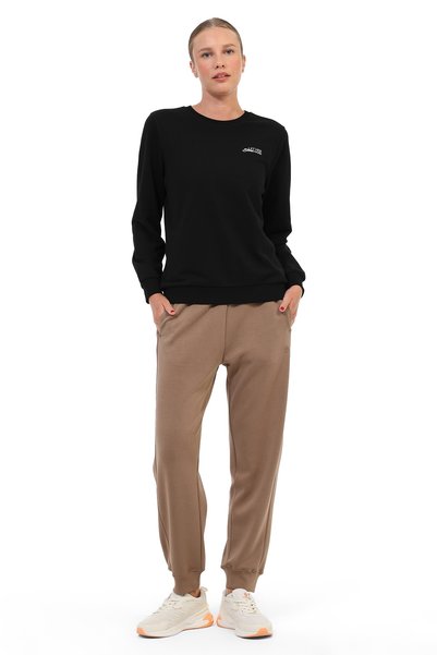 lumberjack Sweatshirt Women Black We 16Digo