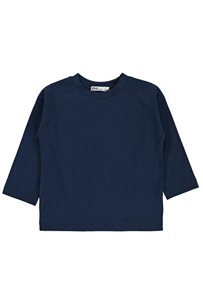 Civil Boys Basic Sweatshirt for 2-5 Years - Navy Blue