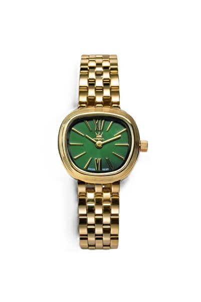 Imperial Women's IPG Stainless Steel Watch, Green Dial, Y121 Movement, Butter...