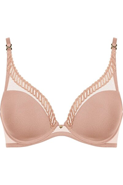 Aubade Sheer Emotion Underwire Triangle Bra, Grs Certified, Transparent Tulle...