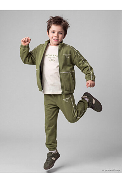 LC Waikiki Sparkling Choices from Shining Store Printed Boys' 3-Piece Set