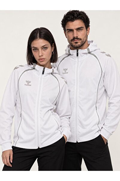 hummel Target Hooded Camping Sweatshirt White