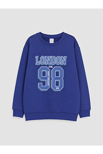 LC Waikiki Quality Parts London Printed Boys' Sweatshirt from Çelebi Store