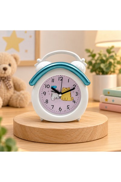 Sense Masaüstü Analog Dekoratif Çalar Saat Masa Saati