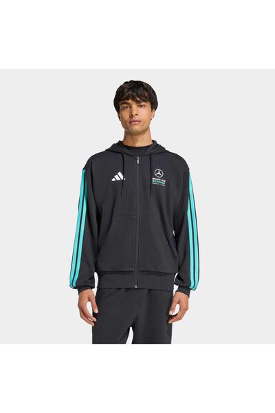 adidas Mercedes-AMG Petronas Formula 1 Team Erkek Siyah Ceket (KE5910)