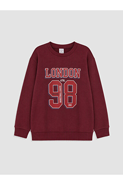 LC Waikiki Quality Parts London Printed Boys' Sweatshirt from Çelebi Store