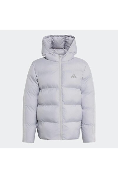 adidas 3-Stripes Çocuk Gri Mont (KQ6185)