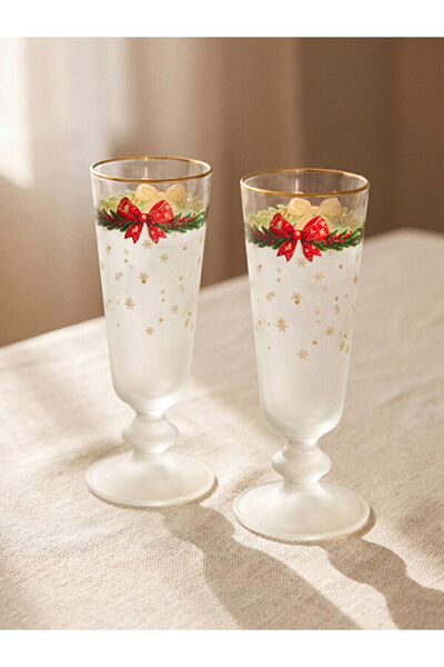 LC Waikiki Quality Parts from Çelebi Store Glass Water Cup with Foot 2-Pack 1...