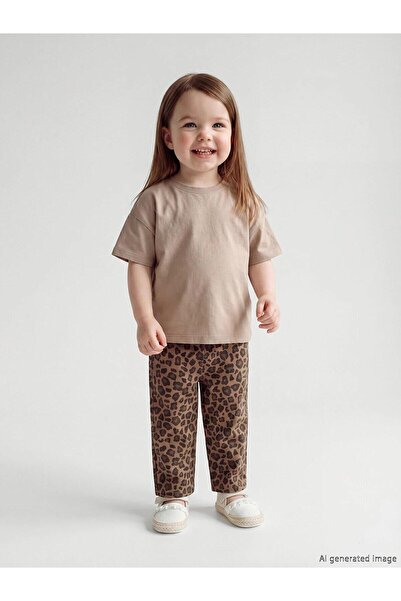 LC Waikiki Regular Fit Baby Girl Gabardine Trousers (S6)