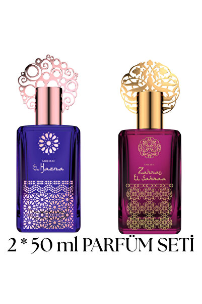 Faberlic ZAHARAT EL SAHRA KADIN 50 ML+EL HAZNA 50 ML KADIN PARFÜM SETİ(ALKOLS...