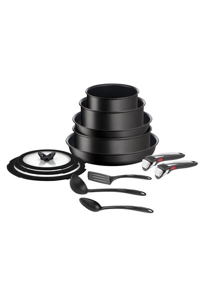 TEFAL Ingenio Unlimited On 13 parçalı tencere ve tava seti, çıkarılabilir sap...