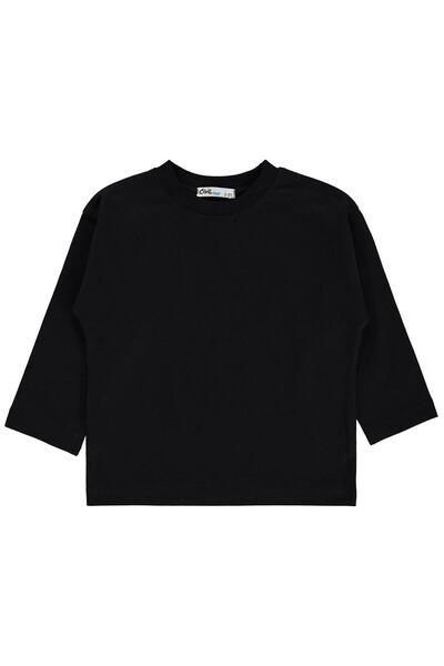Civil Boys Basic Sweatshirt for Ages 2-5 - Black
