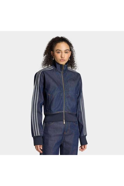 adidas Kq6491-K Fb Tt D Women's Jacket Navy Blue