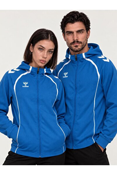 hummel Target Hooded Camping Sweatshirt Sax Blue