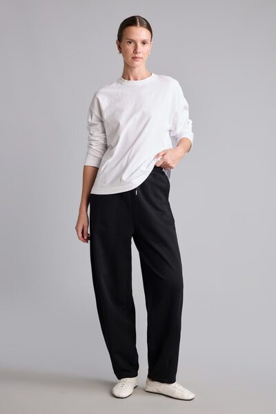 DeFacto Beli Laced Barrel Fit Basic Sweatpants I3256Ax26Au