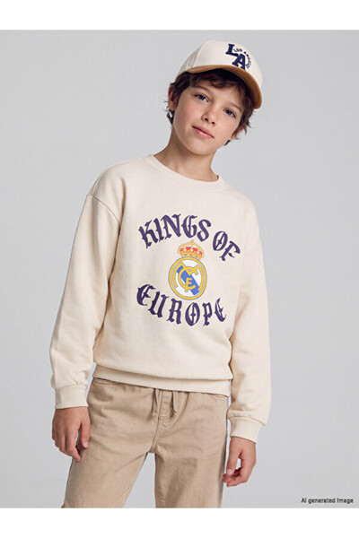 LC Waikiki Quality Parts Tarftar Printed Printed Boys' Thick Sweatshirt from ...