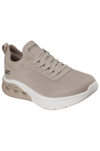 SKECHERS Pantofi barbati sport BOBS ARC WAVES 2.0 CLASS FORM 118344-TAUPE-39.5