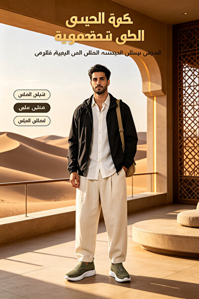 Al Masheel Store Trendyol Man Comfortable Mesh Walking Shoes - Easy Wear & Fl...