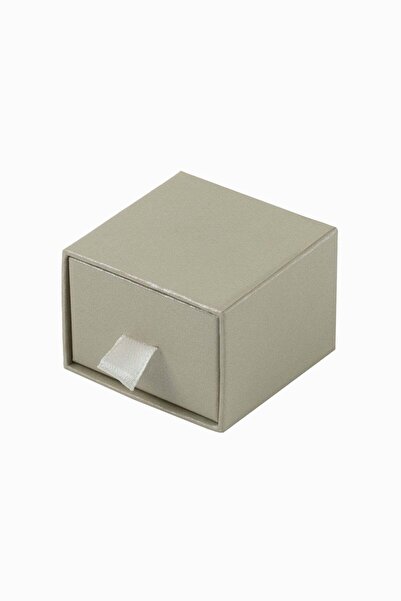 Meidi Packing Meidi Jewelry Box Ring Drawer, 5x5x3.8 cm - Gray - Set of 24 pcs