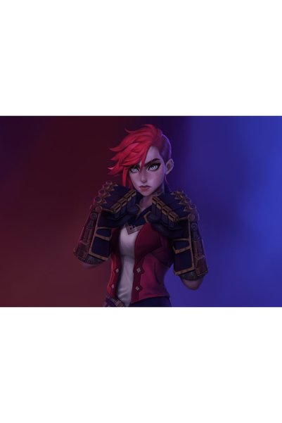 OEM Αφίσα Jinx Arcane League Of Legends 5k, 61x90 εκ., poster3248