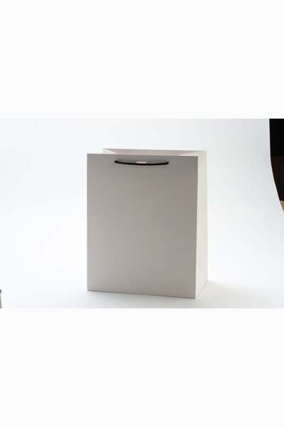 Meidi Packing Meidi Pungi cadou carton 26x32x15 cm Alba / Negru - Set 20 buc