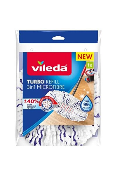 Vileda Rezerva mop Turbo 3 in 1 microfibra