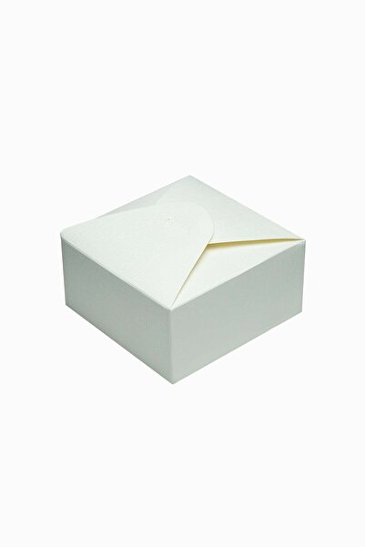 Meidi Packing Meidi Folded Gift Box Cake Box No. 3, 11x11x5.5 cm - White - Se...
