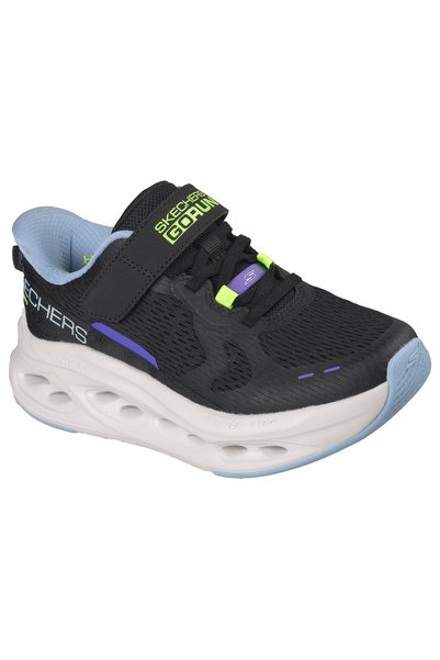 SKECHERS Pantofi sport fete MAX CUSHIONING GLIDE STEP 303684L-NEGRU/ALBASTRU-32