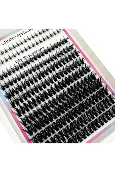 Choice MIX D 12rows ZH46 60D HBZGTLAD Manga Lash Clusters With Spikes Wispy C...
