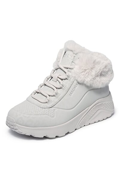 SKECHERS Ghete copii fete UNO LITE COZY LEOPARD 310362L--27