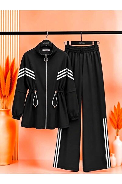 Moda Krash OYSHO ŞERİT DETAY HIRKALI SPOR TAKIM
