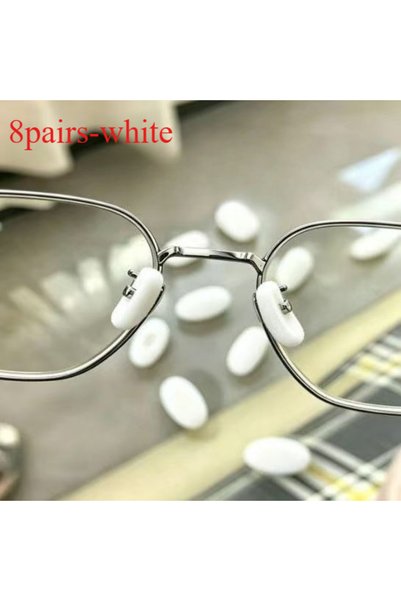 Choice 8pairs-white Sponge Foam Nose Pad Non Marking Glasses Nose Pad Super S...