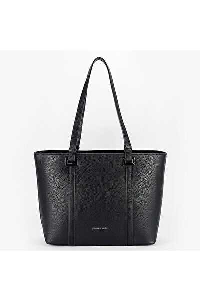 Pierre Cardin Τσάντα μαύρη ψηλόμεση 24021 M0
