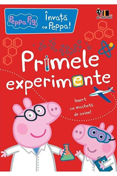 Editura Vlad si Cartea cu Genius Invata cu Peppa. Primele experimente, Mark B...