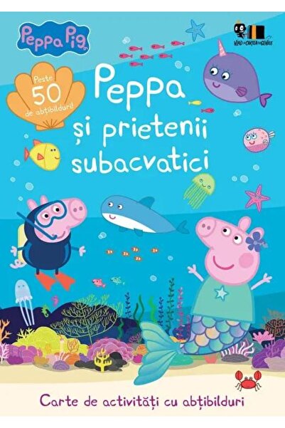 Editura Vlad si Cartea cu Genius Peppa si prietenii subacvatici, Neville Astley