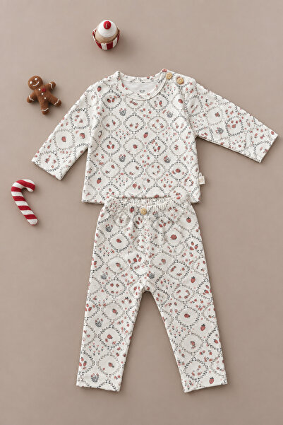 Oh La La Koala For Little Ones Uğur Böceği Baskılı Bebek Alt Üst Takım