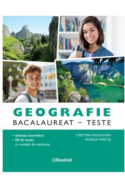 Editura Booklet Geografie. Bacalaureat. Teste (58 de teste). An sc