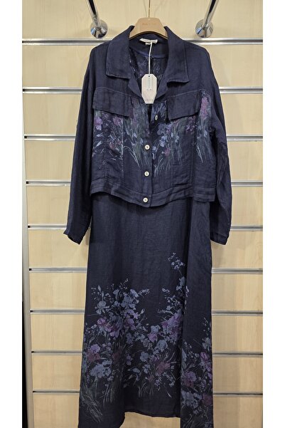 Park Moda Italian Linen Suit 2-Piece Jacket Set