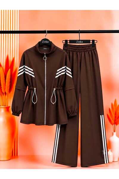 Moda Krash OYSHO ŞERİT DETAY HIRKALI SPOR TAKIM