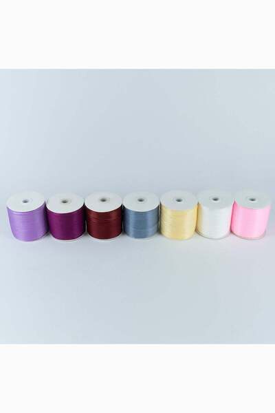 Meidi Packing Meidi Panglica Organza, 0.5 cm latime, 500 y lungime - Alb
