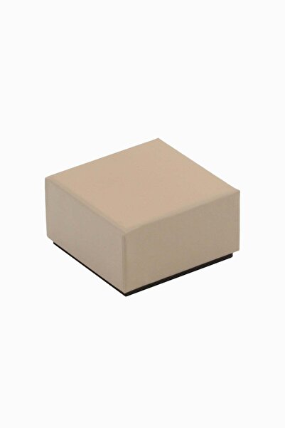 Meidi Packing Meidi Jewelry box Lg L.G, 6.2x6.3x4 cm - Salmon / Brown - Set o...